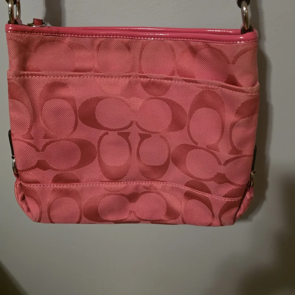 COACH Pink Crossbody Bag - Picture 3 of 7